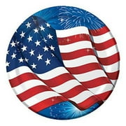 4th Of July Party Plates 8ct 9in Patriotic Party