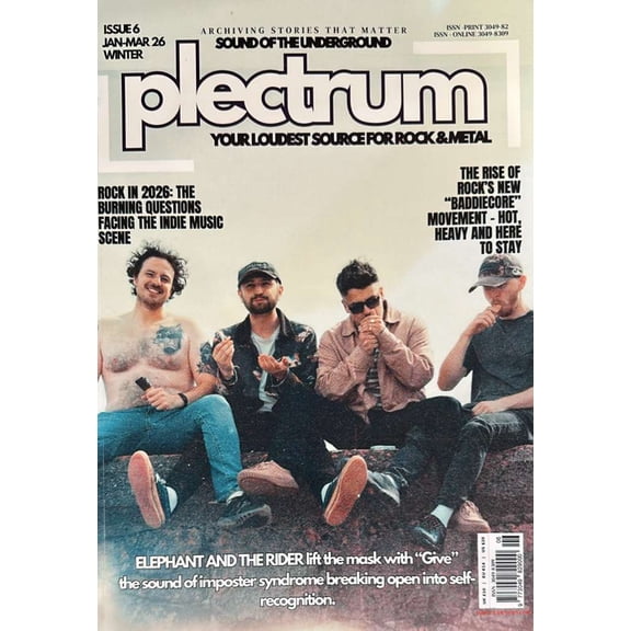 Plectrum Your Loudest Source For Rock & Metal Magazine Issue 6
