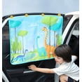 thumbnail image 4 of Magnetic Car Sun Shade Curtain for Side Window Baby Kids Children Sunshade Protector Protects from Sun Glare Heat Blocks UV Rays Glare Car Interior Sun Blocker, 4 of 5