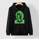 thumbnail image 5 of Chaqueta con capucha Punk suelta con cremallera y estampado de Halloween para mujer, abrigo, sudaderas con capucha, abrigo Pompotops qwe15394, 5 of 8