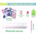 thumbnail image 2 of Kit de pintura con diamantes 5D — Arte con diamantes DIY con temática de piedras oceánicas, patrón "Piedra Corazón" con diamantes redondos; ideal para decoración(Tamaño: 40x50 cm / 15×20 pulgadas), 2 of 7