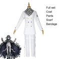 thumbnail image 1 of Anime Danganronpa V3 Kokichi Oma Cosplay uniformes de Presidente bufanda peluca capa y sombrero disfraces de fiesta de Carnaval y Halloween, 1 of 5