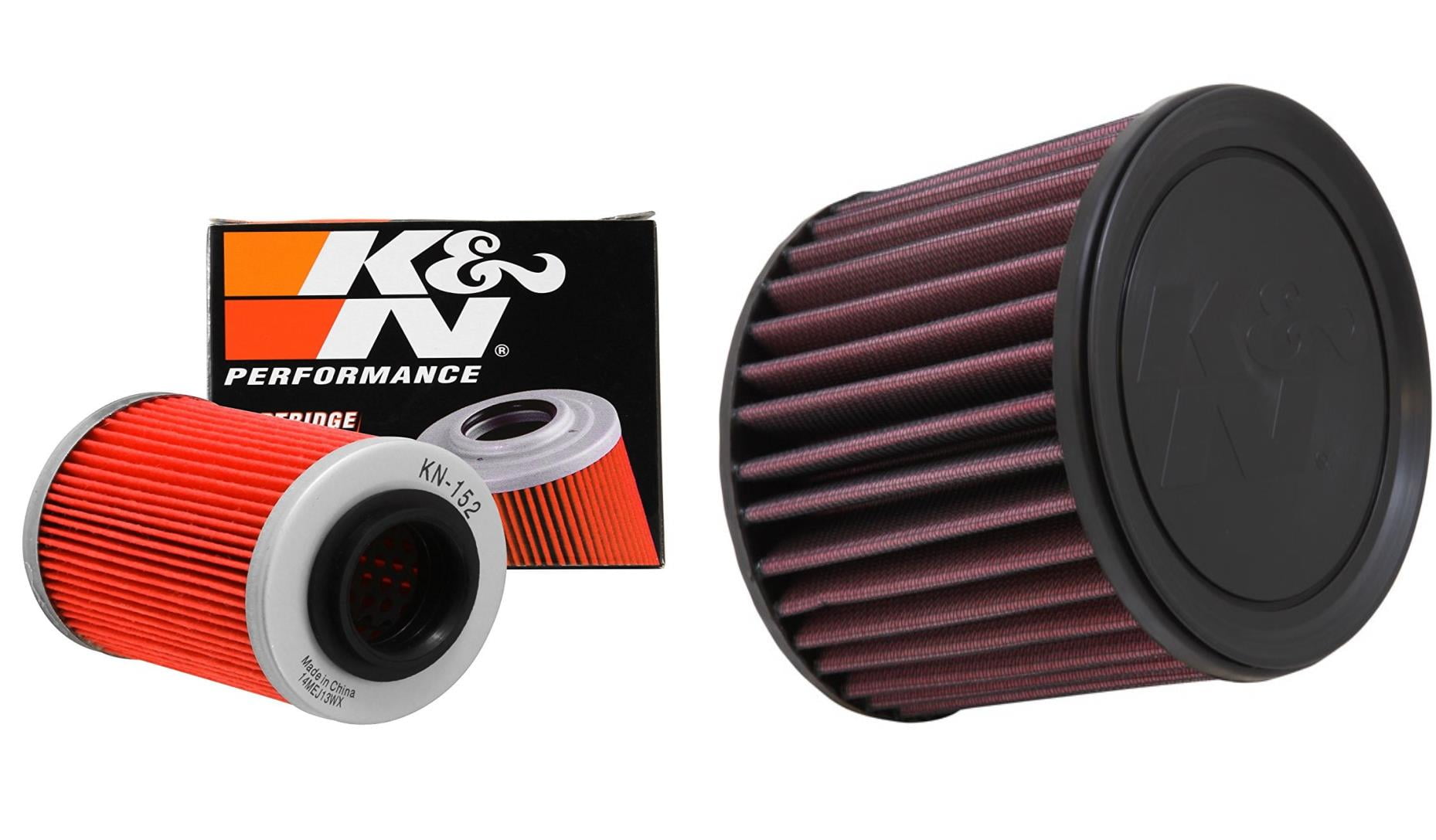 K&N Air and Oil Filter Black Kit for ATV/UTV CANAM Outlander L 450 DPS 20152016