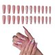 thumbnail image 1 of Modelo usable pieza de parche de uña falsa desmontable Uña larga Punta de uñas de ballet Parche de uñas (24PCS), 1 of 5
