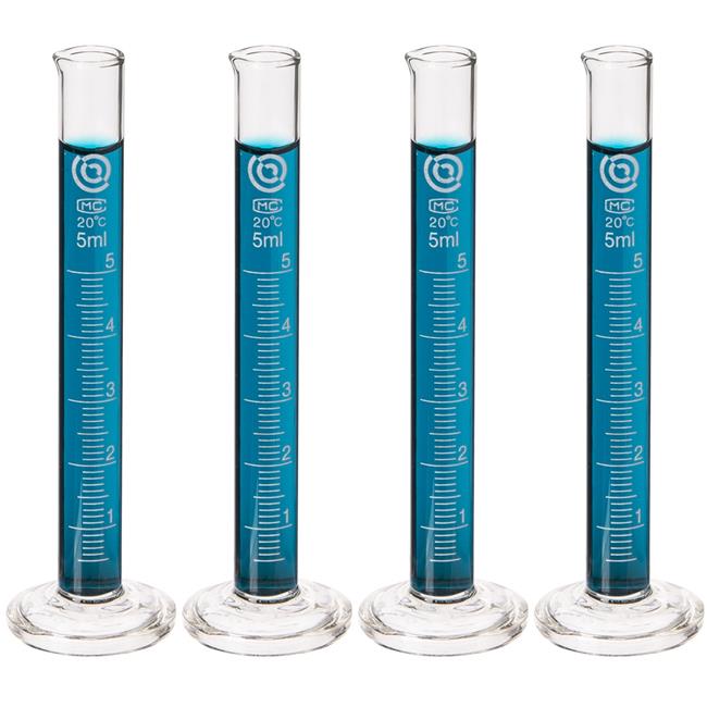 Glass Graduated Cylinders Education & Research Equipment for