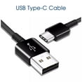 thumbnail image 2 of 2x USB Charging Cable Type-C Sync Cord White/Black for Galaxy S22/S23 + Ultra, 2 of 5