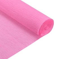 Crepe Paper Roll Crepe Paper Decoration 7.5ft Long 20 Inch Wide, Hot Pink