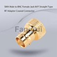 thumbnail image 2 of For Sma Male To Bnc Female Jack Straight Type Coaxial Connector, 2 of 5