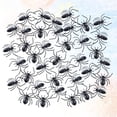 thumbnail image 3 of 100pcs Rubber Spiders Realistic Spider Plastic Halloween Prank Fake Large Spider Model Festive Horror Simulation Party Decor Prank Props Trick Toy for Haunted House Carnival, 3 of 5