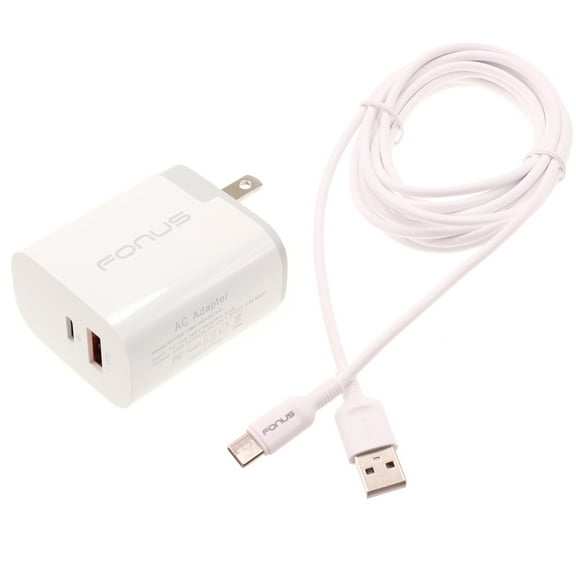 Fast Type-C 36W PD Home Charger for Samsung Galaxy S22/Ultra/Plus Phones - 6ft Long Cable USB-C Power Cord QC3.0 Adapter Wall AC Plug Compatible With Samsung Galaxy S22/Ultra/Plus