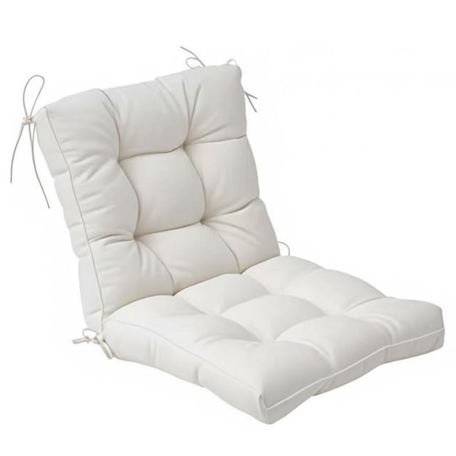 predolo Cojín Mecedora Impermeable Cojín para Silla de Respaldo Alto Transpirable Almohadón Tumbona para Exterior, Jardín, Terraza