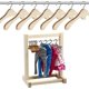 thumbnail image 2 of 10pcs Wooden Doll Hangers Dolls Accessory Wooden Clothes Hanger 1/3 Bjd Wooden Doll Hangers, 2 of 5
