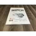 thumbnail image 2 of SKETCH book. Wire bound pad style sketchbook for pencil, ink, marker, charcoal and watercolor paints. (11" x 17"), 2 of 8