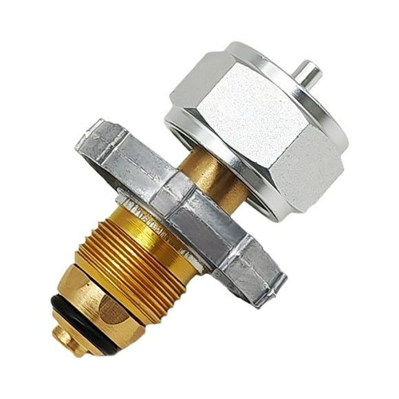 RV Propane Adapter Propane Gas Tank Connector Solid Brass Propane Hose Fittings