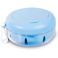 thumbnail image 1 of Mckkor Retainer Case, Retainer Cleaner Case, Definitely No-Leak Denture Case Denture Bath Box for Traveling Perfectly, Denture Cup with Strainer & Mirror(Blue), 1 of 8