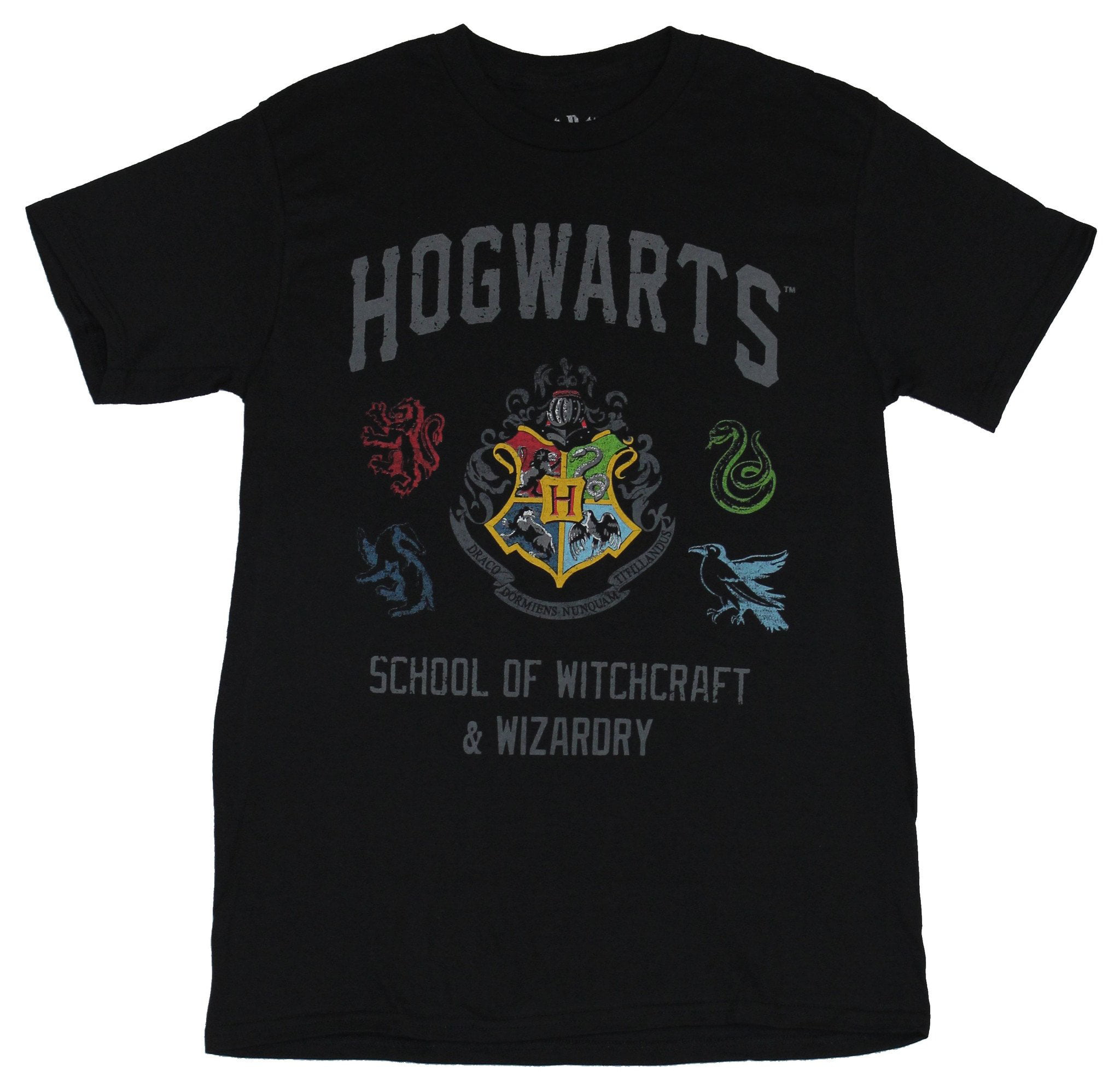 Harry Potter - Harry Potter Mens T-Shirt - Hogwarts School of ...