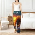 thumbnail image 6 of Lsque Sunset Coast Sunflower Print Women's Pajama Pants, Lounge Pant - Comfortable Home Wear,Elastic Waistband, Stylish Design-X-Large, 6 of 9