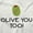 Olive You Too - White, variant on Olive You Love Pun Matching Couples Men's Graphic T Shirt Tees Brisco Brands M