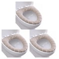thumbnail image 5 of Bearachild 2020 nueva cómoda cubierta de asiento de inodoro de terciopelo Coral para baño, cubierta de inodoro de invierno, alfombrilla lavable para Type1 NO1 Bearachild CBP054620, 5 of 5