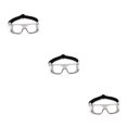 thumbnail image 3 of Sonducket Gafas deportivas para hombre, gafas protectoras reutilizables antivaho, gafas de fútbol Lacrosse, gafas con correa elástica, equipo Type1 NO1, 3 of 6