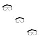 thumbnail image 4 of Qarigey Gafas deportivas para hombre, gafas protectoras lavables reutilizables portátiles, montura de PC, gafas ajustables, equipo deportivo Type1 NO1, 4 of 6