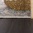 thumbnail image 4 of BoutiqueRugs Gardnertown Traditional Area Rug - Machine Washable - Brick Red, Cream, Navy - 7'6" x 9'6", 4 of 13