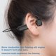 thumbnail image 4 of Auriculares deportivos inalámbricos con gancho para la oreja de conducción ósea para colgar en la oreja, 4 of 6