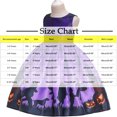 thumbnail image 2 of LOVZFMLL Robe pour Enfants Sans Manches Col Rond Imprimé Citrouille Halloween Robe de Jeu de Rôle Robe Décontractée Sans Manches Col Rond, 2 of 6