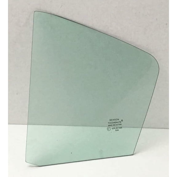 Driver Left Side Rear Vent Window Vent Glass Compatible with Honda Accord 4 Door Sedan 2008-2012 Models