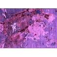 thumbnail image 1 of Ahgly Company Indoor Rectangle Oriental Purple Industrial Area Rugs, 2' x 5', 1 of 4
