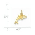 thumbnail image 2 of 14k Yellow Gold Dolphin Pendant - .6 Grams - Measures 15.7x12.6mm, 2 of 2