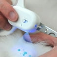 MOKINGTOP Dog Cat Nail Pet Nail Trimmer With LED Light Guard To Avoid