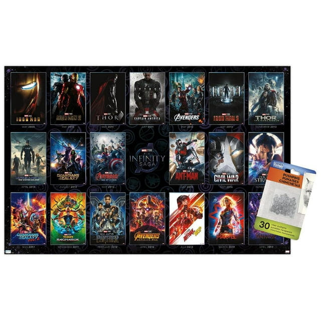 Marvel Avengers : La Saga Infinity - Grille d'une feuille