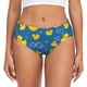 thumbnail image 1 of Fotbe Rubber Duck Calzones Estampados para Mujer – Ropa Interior de Algodón, Cómoda, Suave y Elástica-Medium, 1 of 6