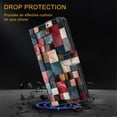 thumbnail image 4 of Case For Google Pixel 9 Pro XL/ Pixel 10 Pro XL Crystal Material Painted Pattern With Multi-Card Holder Bills Slot, PU Leather Magnetic Wallet Case,Colorful, 4 of 6