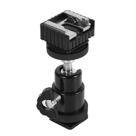 

Lcd Monitor Adapter With Hot Shoe Cold Shoe Base With 1/4 Inch Female Hole
