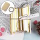 thumbnail image 4 of 10 unidades de cajas de regalo de papel kraft con forma de almohada para joyería, dulces y regalos de boda. Bolsas para fiestas y pasteles., 4 of 5