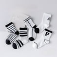 thumbnail image 6 of Ougyinr 1-12 Years Toddler Baby Socks Short Socks Thin Socks Kids Socks Cotton Socks Breathable Socks Cartoon Socks for Boys Girls 5 Pack, 6 of 8