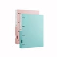 thumbnail image 3 of File Folder Test Paper Organizer Flipchart Folder A4 Insert Transparent Information Book Four Holes Punched Flipchart File Organizer(2 Pcs), 3 of 12
