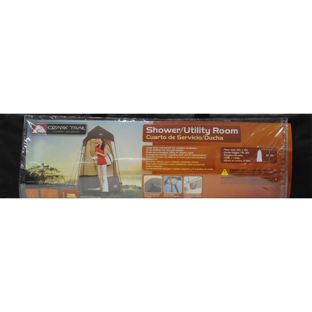 Ozark Trail Camping Shower And Utility Tent, 1Person Capacity, 1Room