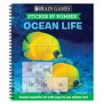 thumbnail image 1 of Brain Games - Sticker by Number: Ocean Life (Easy - Square Stickers): Create Beautiful Art with Easy to Use Sticker Fun! (Brain Games - Sticker by Number), 1 of 3
