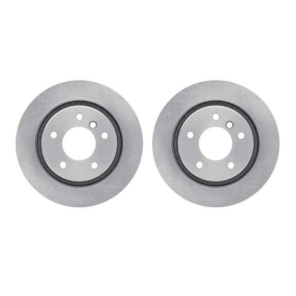 Dynamic Friction Company Rear Brake Rotors 6002-31043