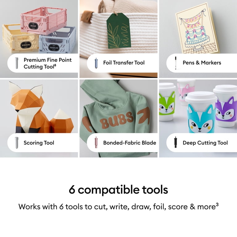 Cricut Explore® 5 + Deluxe Bundle - Walmart.com