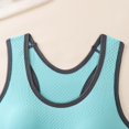 thumbnail image 7 of Endives Sports Bras for Women Padded Strappy Sports Bras Breathable Anti Sagging Plus Size Wireless Bras With Up Mesh High Support Sports Bra, 7 of 7