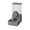Grey, variant on Green Auto Pet Feeder Wall Mounted With Water Dispenser For Small Dogs Rabbits