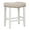 Antique White/Beige, variant on Polytrends Jameson Upholstered Polyester Antique White 24 Inch Counter Stool Antique White/Gray Wood Rubberwood Footrest Fabric Glam