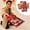 B, variant on 2026 Year of the Horse Red Envelopes 6PCS, 3D Embossed Thickened Felt & Paper Lucky Money Hong Bao for Spring Festival Gifting and Home Decor