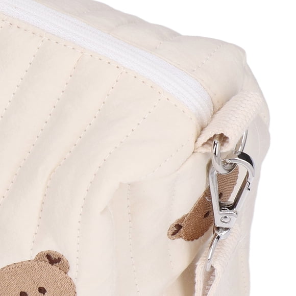 Bolsa para biberones para cochecito, cochecito portátil multifuncional, bolsa para pañales para bebés, bolsa de almacenamiento de pañales, diseño fácil de usar