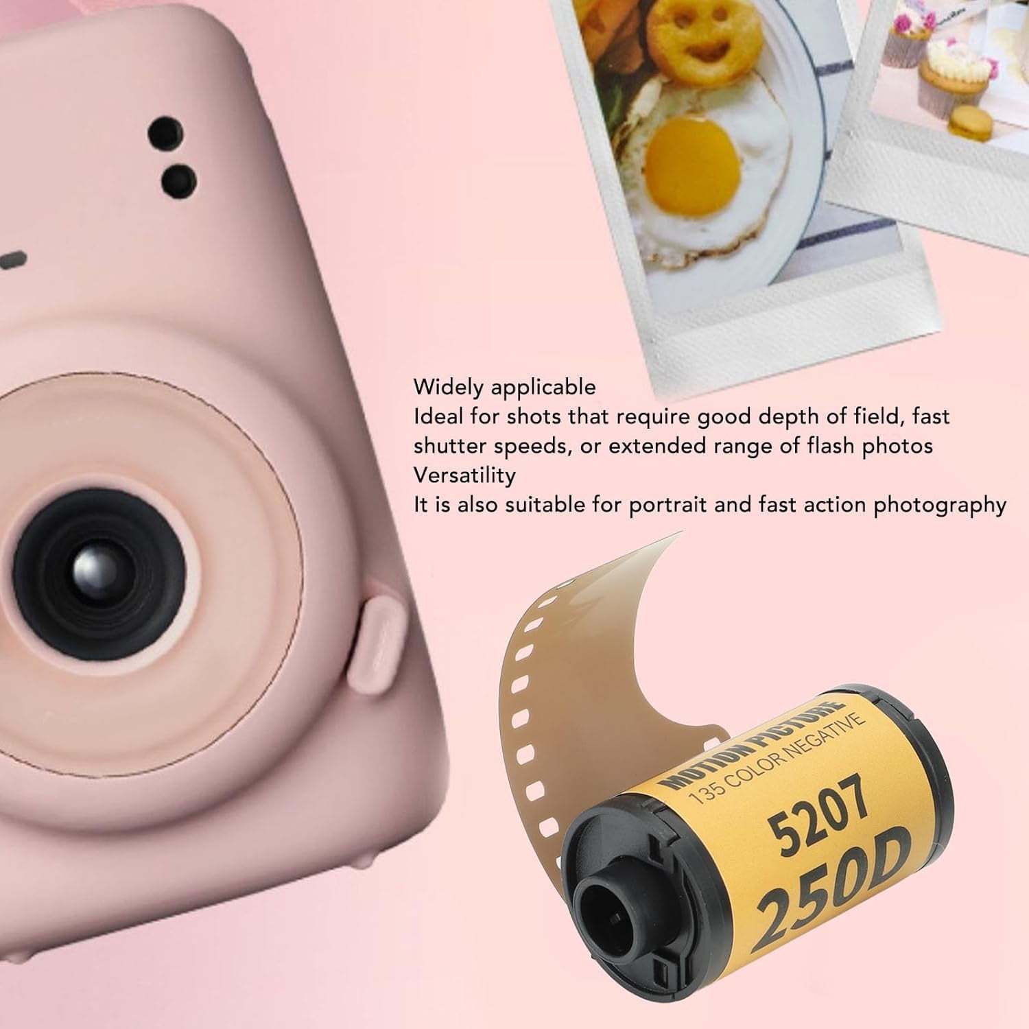 Versatile Color Film, 35mm Color Print Film Wide Exposure Range