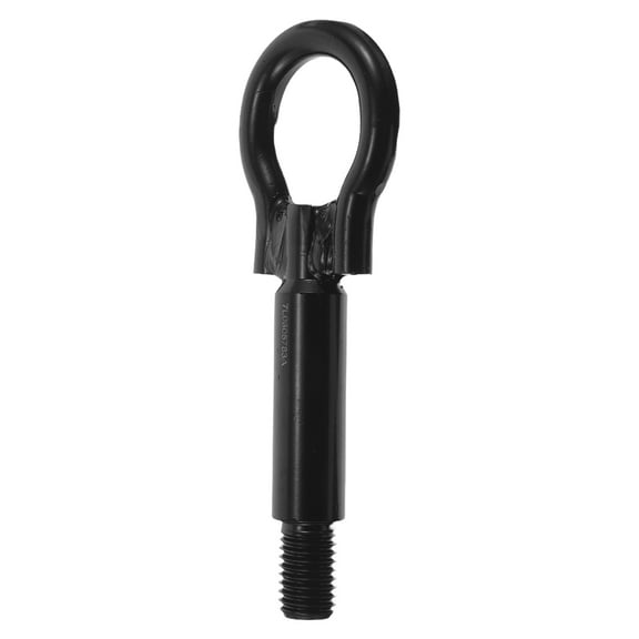 LOLIPPYY Black Steel Front Bumper Tow Hook with Traction Eye for and Secure Vehicle Towing